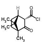 CAS#: 129940-79-0， (1R,2S,4R)-4,7,7-Trimethyl-3-Oxobicyclo[2.2.1]Heptane-2-Carbonyl Chloride