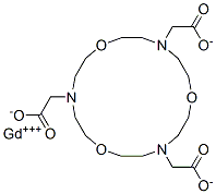 CAS#: 129964-84-7， Gadolinium-1,7,13-triaza-4,10,16-trioxacyclooctadecane-N,N',N''-triacetic acid