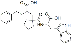 CAS#: 129980-23-0， 2-[[1-[[(2S)-1-Hydroxy-3-(1H-Indol-3-Yl)-1-Oxopropan-2-Yl]Carbamoyl]Cyclopentyl]Methyl]-4-Phenylbutanoic Acid