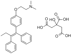 CAS 登录号：13002-65-8， 2-[4-[(E)-1,2-二苯基丁-1-烯基]苯氧基]-N,N-二甲基-乙胺