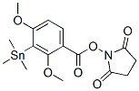 CAS#: 130168-12-6， (2,5-Dioxopyrrolidin-1-Yl) 2,4-Dimethoxy-3-Trimethylstannylbenzoate