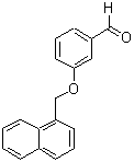 CAS#: 130205-11-7， 3-(1-Naphthylmethoxy)Benzaldehyde