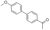 structure of CAS# 13021-18-6, 1-(4'-Methoxy[1,1'-Biphenyl]-4-Yl)-Ethanone;Nsc179420;Zinc00301150