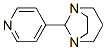 structure of CAS# 13022-80-5, 8-(4-Pyridyl)-1,5-Diazabicyclo[3.2.1]Octane;8-(4-Pyridyl)-1,5-Diazabicyclo[3.2.1]Octane;Ncgc00013864;Nsc-82339