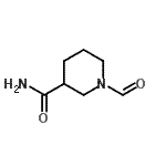 CAS#: 130250-55-4， 1-Formyl-3-Piperidinecarboxamide