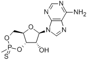 CAS#: 130320-50-2， (2R,5R)-5-(6-Aminopurin-9-Yl)-2-[(Hydroxy-Methylphosphinothioyl)Oxymethyl]-2,5-Dihydrofuran-3-Ol