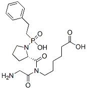 CAS#: 130365-59-2， (2S)-2-[[(2S)-1-[2-[(Hydroxy-(2-Phenylethyl)Phosphoryl)Amino]Acetyl]Pyrrolidine-2-Carbonyl]Amino]Hexanoic Acid