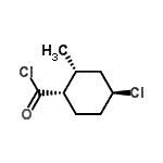 CAS#: 130422-92-3， (1S,2R,4S)-4-Chloro-2-Methylcyclohexanecarbonyl Chloride