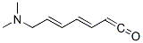 CAS#: 13044-92-3， N,N-Dimethylamino-2,4,6-heptatriene-7-al
