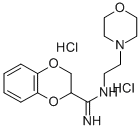 CAS#: 130482-64-3， N'-(2-Morpholin-4-Ylethyl)-2,3-Dihydro-1,4-Benzodioxine-2-Carboximidamide Dihydrochloride