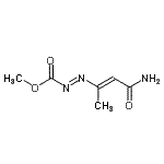 CAS#: 130649-46-6， Methyl (E)-[(2E)-4-amino-4-oxo-2-buten-2-yl]diazenecarboxylate