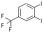 CAS#: 130656-70-1， 1,2-Diiodo-4-(Trifluoromethyl)Benzene