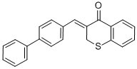 CAS#: 130689-02-0， (3Z)-3-[(4-Phenylphenyl)Methylidene]Thiochroman-4-One