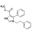 CAS#: 130740-21-5， Methyl 3-Phenethyl-4-Phenyl-1H-Imidazole-5-Carboxylate