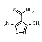 CAS#: 130783-67-4， 5-Amino-3-Methyl-1,2-Oxazole-4-Carbothioamide