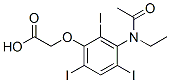 CAS#: 13080-22-3， [3-(N-Ethylacetylamino)-2,4,6-Triiodophenoxy]Acetic Acid