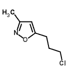 CAS#: 130800-76-9， 5-(3-Chloropropyl)-3-Methyl-1,2-Oxazole