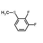 CAS#: 130922-38-2， 1,2-Difluoro-3-(Methylsulfanyl)Benzene