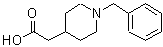 structure of CAS# 130927-83-2, (1-Benzyl-4-Piperidinyl)Acetic Acid;(1-benzyl-4-piperidinyl)acetic acid;2-(1-benzylpiperidin-4-yl)acetic acid