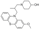 CAS#: 13093-88-4， 1-[3-(2-Methoxyphenothiazin-10-Yl)-2-Methylpropyl]Piperidin-4-Ol