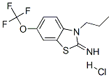 CAS#: 130997-63-6， 3-Propyl-6-(Trifluoromethoxy)-1,3-Benzothiazol-2-Imine Hydrochloride