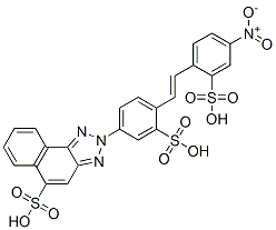 CAS#: 131-43-1， 2-[4-[(E)-2-(4-Nitro-2-Sulfophenyl)Ethenyl]-3-Sulfophenyl]Benzo[g]Benzotriazole-5-Sulfonic Acid