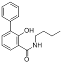 CAS 登录号：131-90-8， N-丁基-2-羟基-3-苯基苯甲酰胺