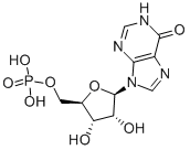structure of CAS# 131-99-7, 5'-Inosinic Acid;[3,4-Dihydroxy-5-(6-Oxo-3H-Purin-9-Yl)Tetrahydrofuran-2-Yl]Methyl Dihydrogen Phosphate;[3,4-Dihydroxy-5-(6-Oxo-3H-Purin-9-Yl)-2-Tetrahydrofuranyl]Methyl Dihydrogen Phosphate;[3,4-Dihydroxy-5-(6-Keto-3H-Purin-9-Yl)Tetrahydrofuran-2-Yl]Methyl Dihydrogen Phosphate