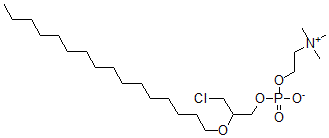 CAS#: 131024-86-7， (3-Chloro-2-Hexadecoxypropyl) 2-Trimethylazaniumylethyl Phosphate