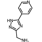 CAS#: 131052-50-1， 1-[3-(4-Pyridinyl)-1H-1,2,4-Triazol-5-Yl]Methanamine