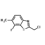 CAS#: 131105-86-7， 2-(Chloromethyl)-7-Fluoro-6-Methyl-1,3-Benzothiazole