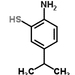 CAS#: 131105-91-4， 2-Amino-5-Isopropylbenzenethiol