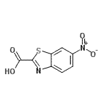 CAS#: 131123-99-4， 6-Nitro-1,3-Benzothiazole-2-Carboxylic Acid
