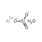 CAS#: 13132-95-1， 1-Oxo-Silanediolate Aluminum Salt Hydrate (1:1:1)
