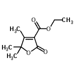 CAS#: 13156-09-7， Ethyl 4,5,5-Trimethyl-2-Oxo-2,5-Dihydro-3-Furancarboxylate