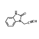 CAS#: 131637-19-9， 1-(2-Propyn-1-Yl)-1,3-Dihydro-2H-Benzimidazol-2-One