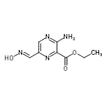 CAS#: 131684-16-7， Ethyl 3-Amino-6-[(E)-(Hydroxyimino)Methyl]-2-Pyrazinecarboxylate