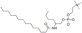 CAS#: 131736-77-1， 2-(Tetradecanoylamino)Hexyl 2-Trimethylazaniumylethyl Phosphate