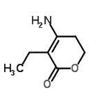 CAS 登录号：131792-98-8， 4-氨基-3-乙基-5,6-二氢-2H-吡喃-2-酮