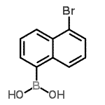 CAS#: 131838-19-2， (5-Bromo-1-Naphthyl)Boronic Acid