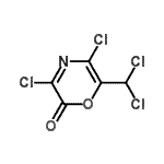 CAS#: 131882-09-2， 3,5-Dichloro-6-(Dichloromethyl)-2H-1,4-Oxazin-2-One