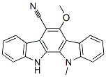 CAS#: 131926-77-7， 6-Cyano-5-Methoxy-12-Methylindolo(2,3-a)Carbazole