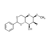 CAS#: 132030-42-3， Methyl 4,6-O-Benzylidene-2-Deoxy-2-Fluoro-beta-D-Mannopyranoside
