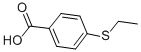 structure of CAS# 13205-49-7, 4-(Ethylthio)Benzoic Acid;4-(Ethylthio)Benzoic Acid;Nsc138415