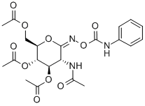 CAS#: 132063-04-8， 2-(Acetylamino)-2-Deoxy-N-[[(Phenylamino)Carbonyl]Oxy]-D-Gluconimidicacid D-Lactone 3,4,6-Triacetate