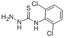structure of CAS# 13207-55-1, 2-(2,6-Dichlorophenyl)-Hydrazinecarbothioamide;4-(2,6-Dichlorophenyl)-3-Thiosemicarbazide, 98+%;4-(2,6-DICHLOROPHENYL)-3-THIOSEMICARBAZIDE;1-(2,6-Dichlorophenyl)Thiosemicarbazide