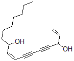 CAS#: 132075-01-5， (8Z)-Heptadeca-1,8-Dien-4,6-Diyne-3,10-Diol