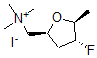 CAS#: 132113-37-2， [(2S,4R,5S)-4-Fluoro-5-Methyloxolan-2-Yl]Methyl-Trimethylazanium Iodide