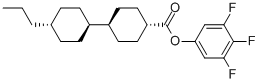 CAS#: 132123-45-6， (trans,trans)-4'-Propyl-[1,1'-Bicyclohexyl]-4-carboxylic Acid 3,4,5-Trifluorophenyl Ester