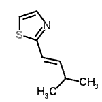 CAS#: 132163-98-5， 2-[(E)-3-Methylbut-1-Enyl]Thiazole